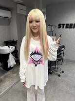スティーン(STEEN)&nbsp;シールエクステ／ハイトーン／ブロンド