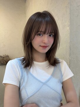 メゾンイデアル(maison Ideal) 大人可愛いナチュラルヘア*時間をかけずに可愛く♪ミディアム