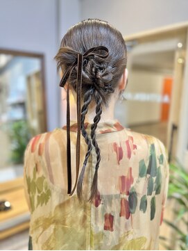オーセンヘア(AUTHEN.HAIR) (mutsumi.)カチモリヘア夏ヘアセット