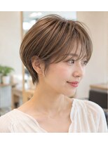 ヘアアンドメイク アース 入間店(HAIR&MAKE EARTH) 大人美人丸みショート
