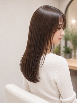 ノール 国分寺(Norl)の写真/【美髪縮毛矯正+カット+TOKIOトリートメント ¥18000】♪≪ロング料金なし≫様々な髪質に対応可能♪