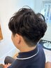 メンズカット＋パーマ　11000円→9900円