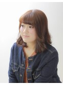 柔らかいエアリーボブ