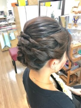 ロカット サロン(Roquat Salon) ボブシンプルアレンジ【ヘアセット 立川/立川南/八王子】