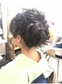 袴アレンジ編み込みアップ【ヘアアレンジ 立川/立川南/袴/袴】