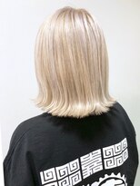 シンティアバイアルティナ 渋谷店(Cyntia by artina)&nbsp;切りっぱなし×ホワイトベージュ【Cyntia渋谷】[渋谷/渋谷駅]