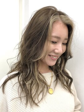 ラパンセヴェール(LA PENSEE VERT) 外国人風フェイスハイライトカラー