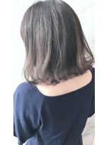 ジーナ 銀座中央通り(Zina)&nbsp;【Zina 銀座中央通り】透明感×ホワイトベージュボブ