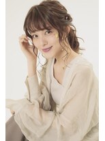 コア 新宿(CORE)&nbsp;2021SS/メルティーカラー/ルーズローポニーテール/編みおろし