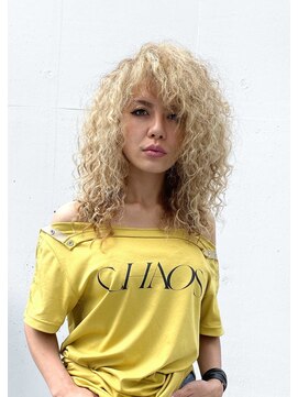 ラブ ロック Love' Lock ブリーチ毛のスパイラルパーマは代官山 ラブロック渋谷 恵比寿