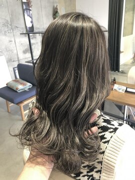 パースラヴ(PERS'LOV) ハイライト/オリーブグレージュ/ミディアムレイヤー透明感カラー