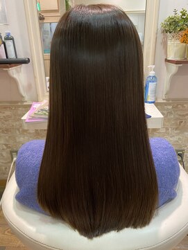 ミエル ヘア 新宿(miel hair) イルミナカラー×ハホニコトリートメント
