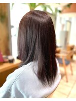 エムプラス センター北(M.plus)&nbsp;髪質改善カラー×ミルクティーブラウン