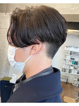 バイフィフス 原宿/表参道(by fifth) センターパート/メンズ髪質改善/刈り上げツーブロ