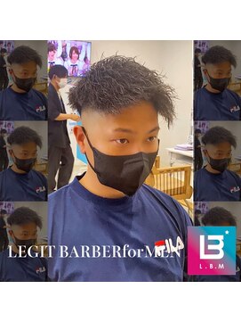 レジット メンズ ヘアサロン(LEGIT MEN's HAIR SALON) スキンフェード×ツイスト