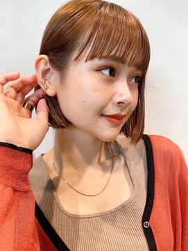 ガーデン タチカワ(garden tachikawa) ニュアンスアラーヌーディーベージュコンパクトミニボブ