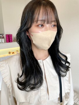 ウル(uLu.) 【韓国ヘア】顔周りカット/くびれヘア