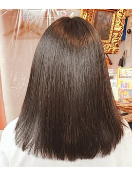 ヘアーメイク デコ トウキョウ 大島店(hair make Deco. Tokyo) 植物性オーガニックカラーと水素トリートメントでツヤサラに