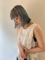 オンヌ(onnu) sheer Blue