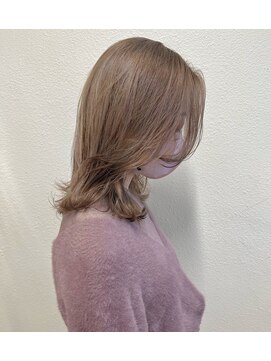 ヘアーアンドメイク シーク 吉祥寺(HAIR&MAKE SeeK) 【seek吉祥寺】ブリーチあり『ホワイトベージュ』