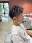 スパイキーショート2ブロ  担当土井