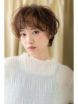 カバーヘア ブリス 戸田公園西口店(COVER HAIR bliss) メンズライク小顔ショートマッシュパーマY戸田公園20代30代40代