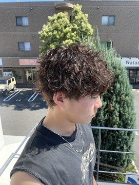 ストゥー(StueW.) メンズカットパーマ【岡山】【倉敷】【パーマ】