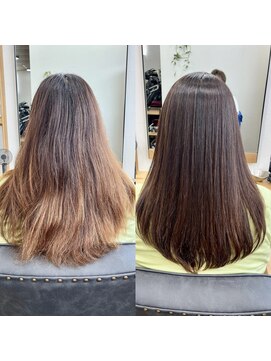 ナチュラル 岩切店(Natural) 縮毛矯正ケアルーガ髪質改善トリートメント仙台宮城野岩切美容室