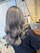アオゾラヘアー 本店(AOZORA HAIR) 艶髪×プラチナグレージュ