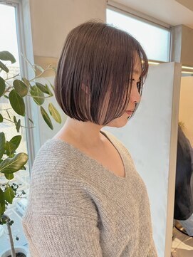 ガリカ 大名(Gallica) 【森千晶】丸みのあるぱっつんボブ/大人かわいいショートボブ