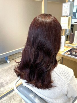 エクリュ(ecru) wine red