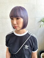 ゲン(gen.) ブリーチカラー/ラベンダーカラー/イメチェン/前髪/20代/30代