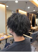 メンズパーマ＋カット