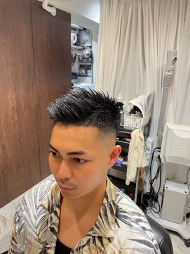 バーバーカズ(barberKAZU) 震災刈り