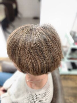 コス(KoS) 白髪ぼかしハイライトデザイン