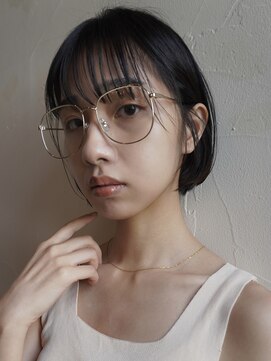 ベル 表参道店(Belle) プツッとミニボブ＊stylist國枝あみ