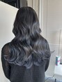 サロンティティ(salon titi)&nbsp;ワンカラーで作る透明感カラー♪巻きで更に大人っぽく♪