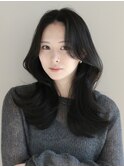【高橋大】20代30代40代レイヤー小顔ナチュラル前髪なし後れ毛76