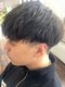 オハナ 洛西店(Ohana)の写真/ニュアンスパーマで自然な動きを、ツイストで独自のスタイルを。メンズカジュアルは私たちにお任せ！