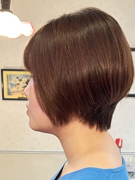 アフラワーヘア(a FLower HAIR) ツヤ感ショートボブ