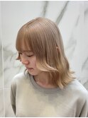 ホワイトグレージュ/ハイトーン/ホワイトベージュ/ブリーチ