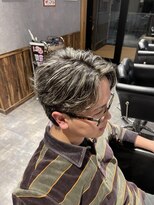 ダンパチバイケンジ(Danpachi by KENJE)&nbsp;ハイライト　センターパート