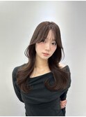 ★小顔イメチェン似合わせ美髪ワイドバングレイヤーカット