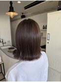 外ハネスタイル