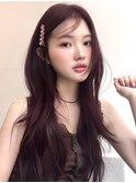 韓国ヘアー/ダブルカラー/ハイライト/イメチェン/エクステ/梅田