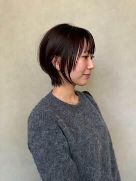 ティピ(tipi) ショート/イルミナカラー/ヘッドスパ/前髪カット/白髪ぼかし