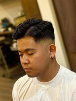 ジェイソン(JASON)&nbsp;◆大人の色気漂うサイドパート×スキンフェード◆