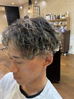 スパイスシー(spice_c)&nbsp;波巻きパーマ×ハイライトメッシュ
