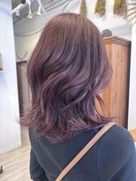フラバー(flover)&nbsp;ブリーチなしダブルカラーでできるカシスブラウン【miyabi】