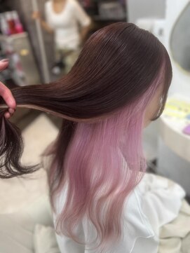 ラビス(Lovis) 黒髪カタログ/オリーブグレー/小顔ヘア/ココアベージュ